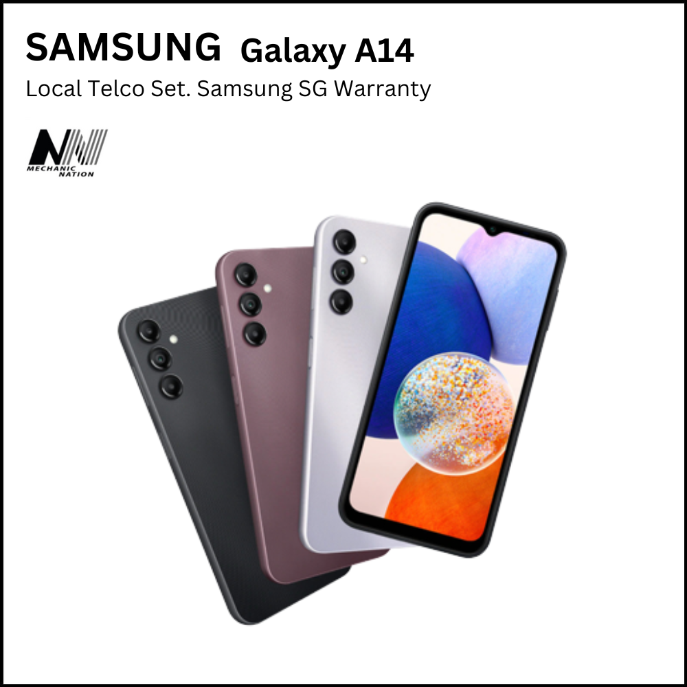 Samsung  A14 4G 4GB/128GB | A13 5G 6GB/128GB | A13 LTE 4GB/128GB | 1 Year Samsung Warranty