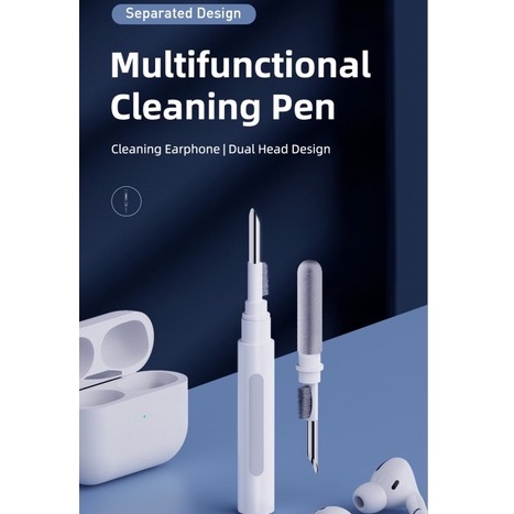 Cleaning Kit For Earbuds 3 In 1 Cleaning Pen With Soft Brush For Airpods Earphone Earbuds And Case