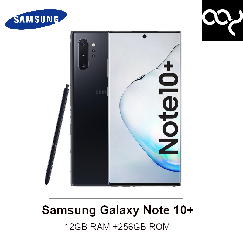 Original Samsung Galaxy Note 10+ | Snapdragon 855 | 12GB RAM 256GB ROM | Brand New Export Sealed SET | Local Seller Warranty