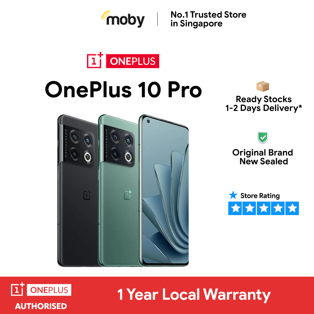 OnePlus 10 Pro 5G 128GB / 256GB / 512GB | 1 Year Local Warranty | Oxygen OS | Global ROM