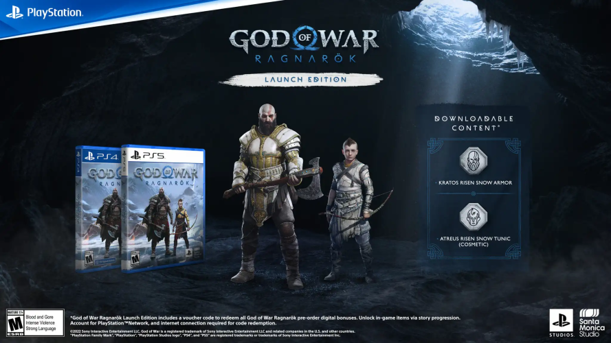 God of War Ragnarok *R3 physical disc* (PS4/PS5)