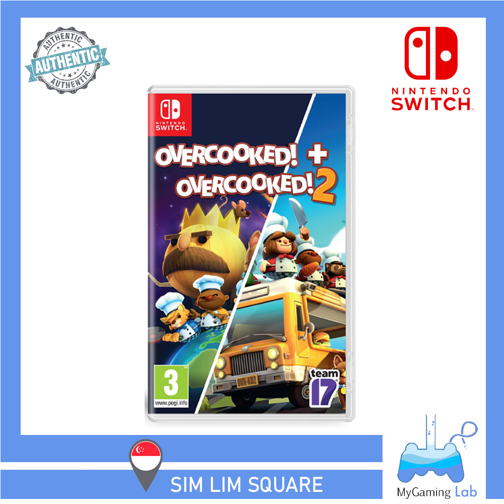 [SG] Nintendo Switch Game Overcooked All You Can Eat / Overcooked! 1+2