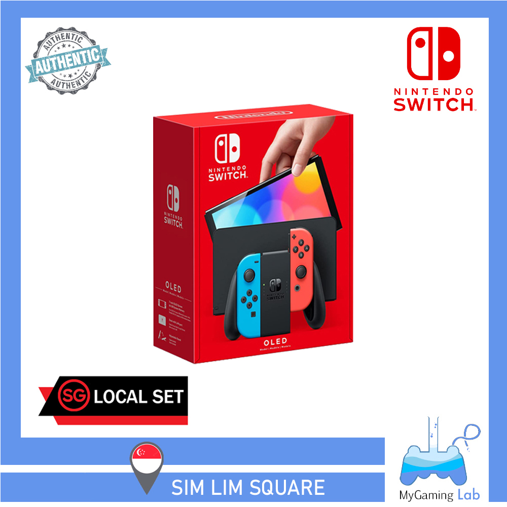 ⭐SG Local Set⭐ Nintendo Switch Console OLED Model - Nintendo Official Warranty