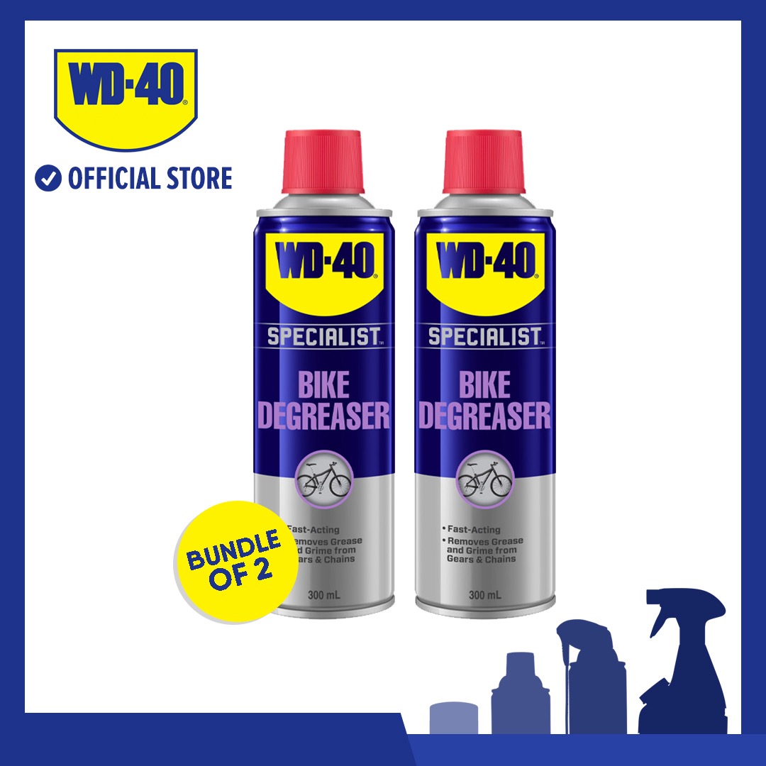 [BUNDLE OF 2] WD40 Bike Degreaser bicycle chain cleaner & degreaser bicycle degreaser WD-40 Specialist® Bike Degreaser